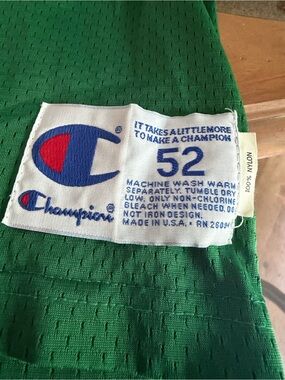 Vintage Champion NY Jets Mesh Jersey  Size 52